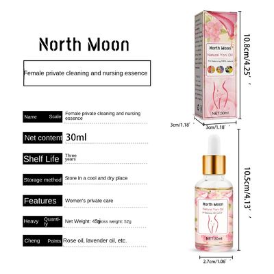 Etiqueta privada Aceite de Yoni de hierbas para el endurecimiento vaginal con ingredientes naturales N.W. 30 ml