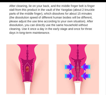 Experimenta los beneficios de una vagina más ajustada con pastillas de marca privada para apretar la vagina
