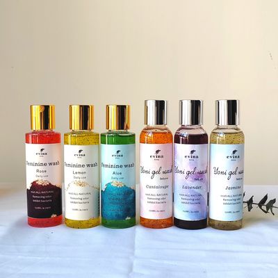 150ml de N.W. Marca privada Herbal Yoni lavado femenino para limpieza de equilibrio de pH refrescante