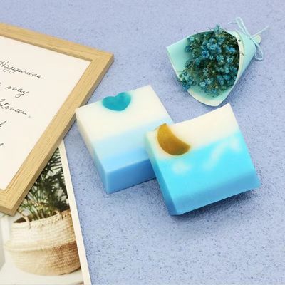 Hierbas naturales 19 color claro dulce cítricos de mar musgo yoni barra de jabón para la limpieza vaginal