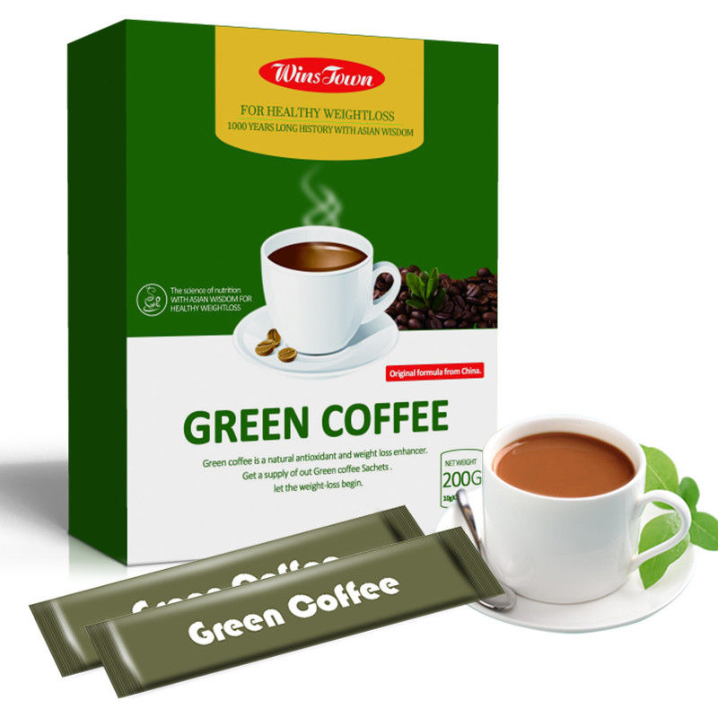 Control de la dieta saludable de los hombres Hierbas naturales Ganoderma Café para la pérdida de peso instantánea