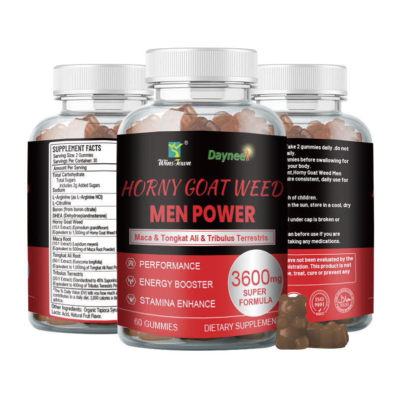 Forever Multi Maca Gummy Candy Es un refuerzo de la energía masculina para una energía y fuerza duraderas