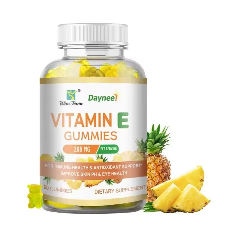 Colágeno vegano Vitamina C E Blanqueamiento de la piel L-glutationa gomas para una piel más brillante