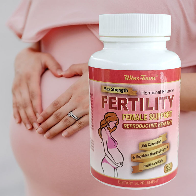 Listo para enviar suplementos de hierbas para la fertilidad femenina Aumentar sus posibilidades de embarazo