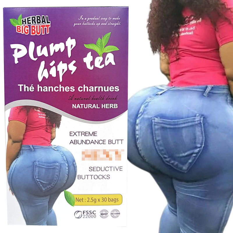 Ingredientes 100% hierbas naturales Te de cadera y trasero grande Para un ajuste sexy a temperatura ambiente