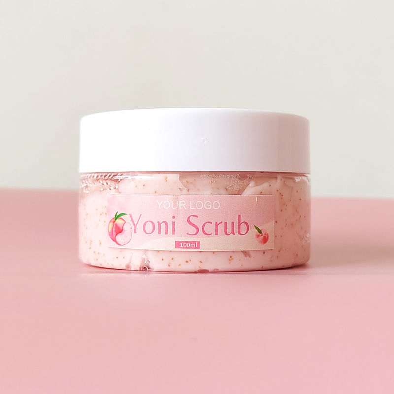 Exfoliante humectante etiqueta privada para la vagina pH balance de reparación femenina blanqueamiento de la vagina exfoliante
