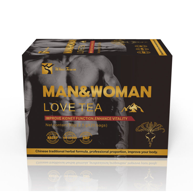 Especificación del producto 2.5g*20 100% natural Hombre y mujer aman el té para un vínculo más fuerte