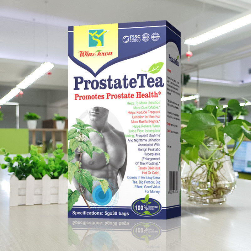 Té de próstata para hombre 100% de hierbas saludables Temperatura de la sala de té Método de almacenamiento Muestras