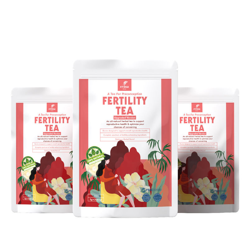 Etiqueta privada 100% té de fertilidad natural para la salud del útero hierbas e ingredientes naturales