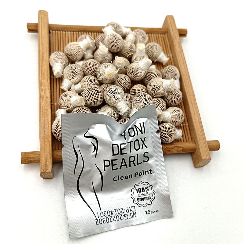 Extracción 100% de hierbas naturales producto de desintoxicación vaginal para limpieza vaginal sin tampón